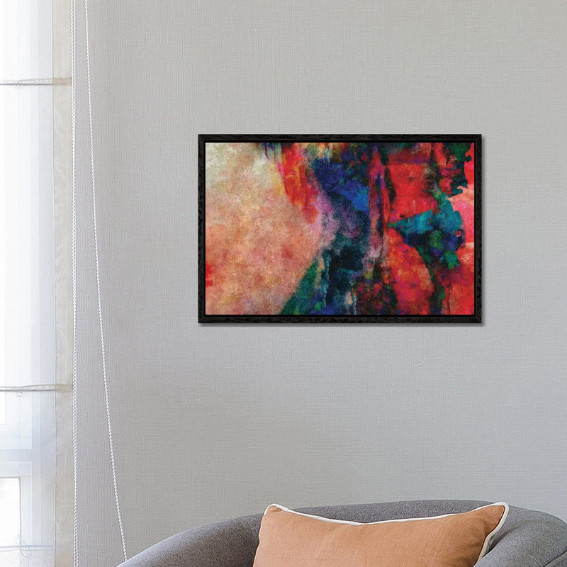 Dreams by Maximiliano Casal - Print on Canvas, Black Framed, 45.72cm H x 66.04cm W x 3.81cm D