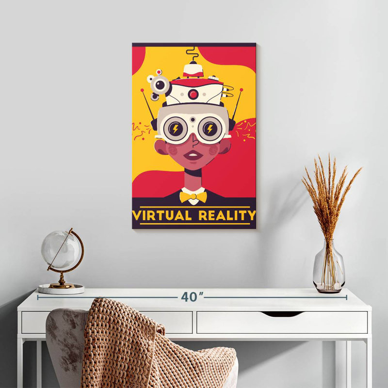 Virtual Reality Poster, 24" H x 16" W