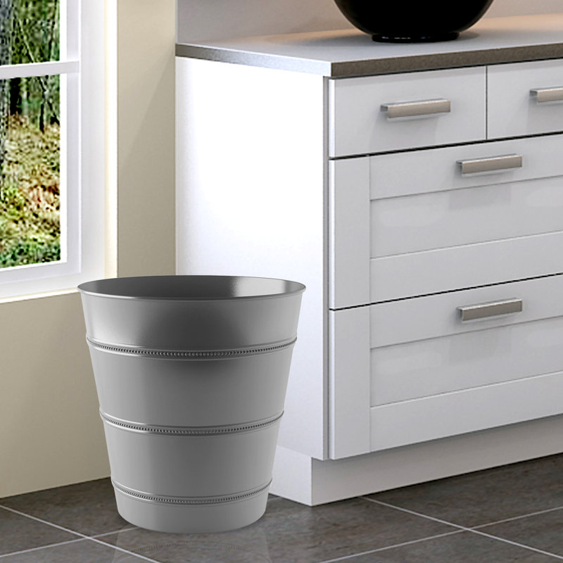 Corbeille pour déchets en acier inoxydable 2,25 gallons
