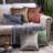 Bronzing Printed Velvet Collection Reversible Throw Pillow-1457637940