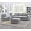 Chaise sans accoudoirs en tissu Bowens-1871497129
