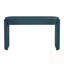 Console Table With Oval Shape Top And Two Drawers-304947804