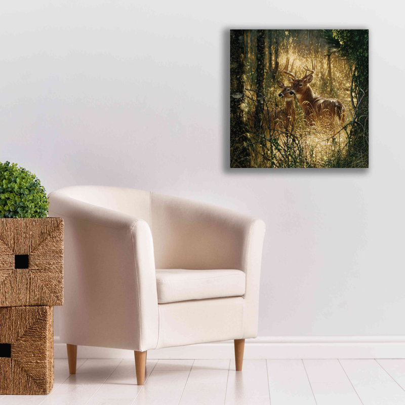 «A Golden Moment» par Collin Bogle, art mural sur toile, H 26 po x l 26 po x P 1,5 po