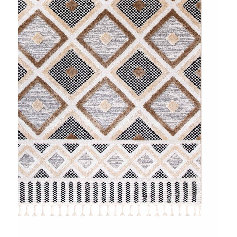 Sumekh Geometric Indoor Rug, Rectangle 2'8" x 5'