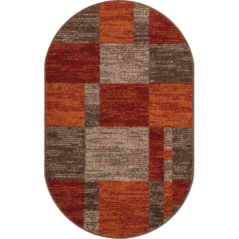 Alair Indoor Rug, Oval 3'3" x 5'3"