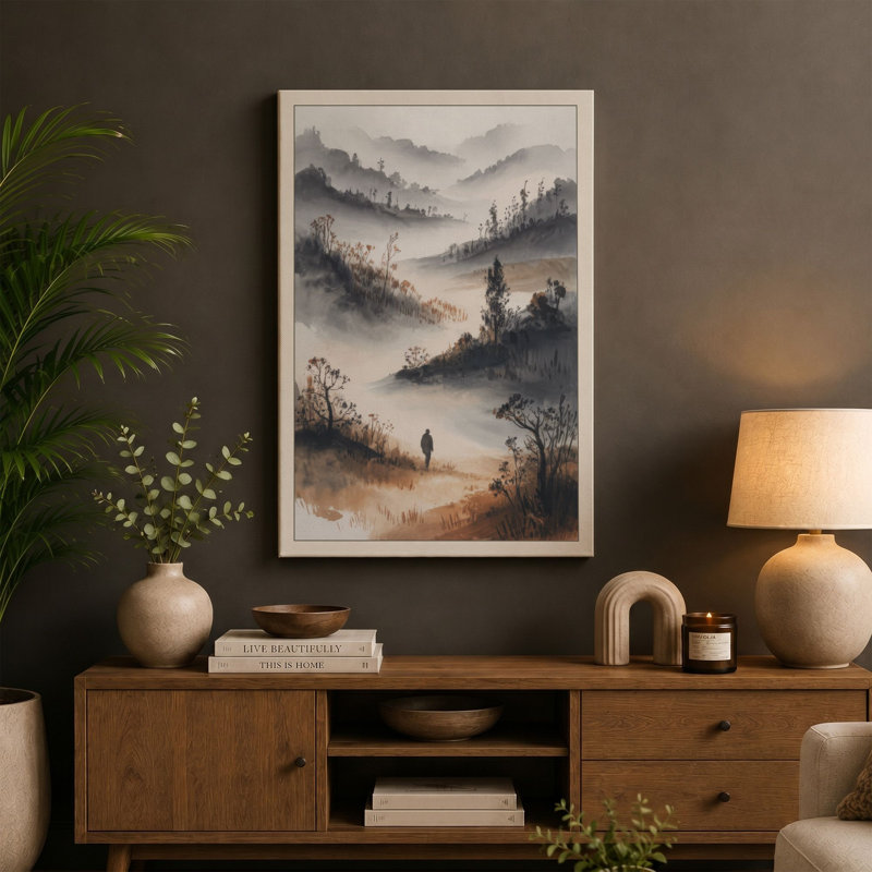 Print, Ochre Border, 30x20 - 76.2 x 50.8 cm
