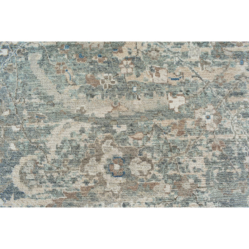 Hand Knotted Wool Oriental Indoor Rug, Rectangle 8' x 10'