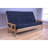 Monterey Queen Futon Frame with Mattress - Futon Frame Set with Mattress, Foldable Futon Frame with Sturdy Wood Build, Living Room Futon Frame with Mattress, Versatile Design-1431417535