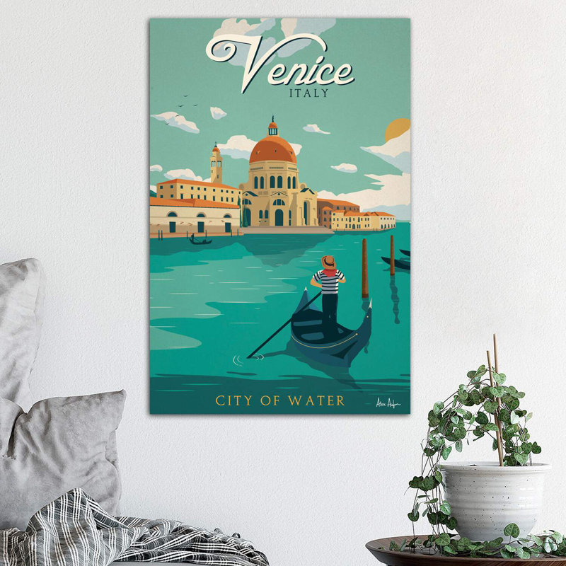 Venice - Wrapped Canvas Print, 66.04cm H x 45.72cm W x 1.91cm D
