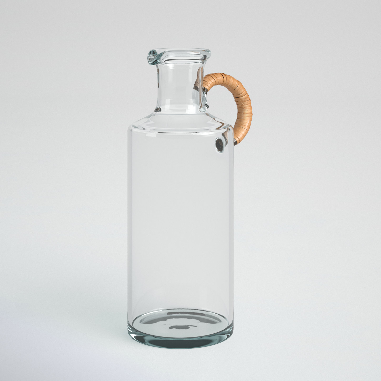 Quebec Glass Decorative Bottle