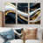 Toile naturelle avec cadre flottant