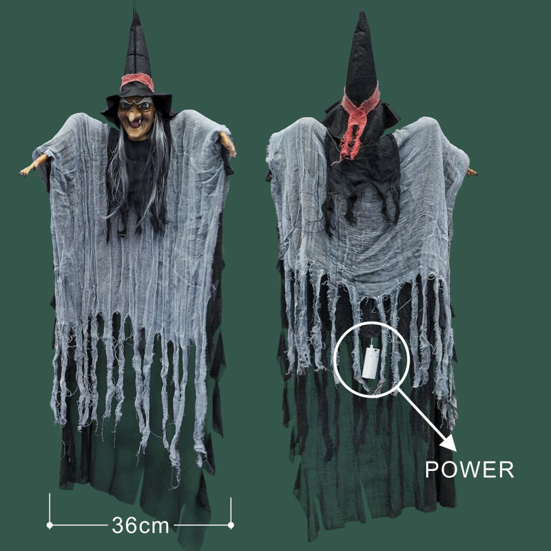 Décoration de fête d’halloween avec une nouvelle pièce suspendue figure ghost prop