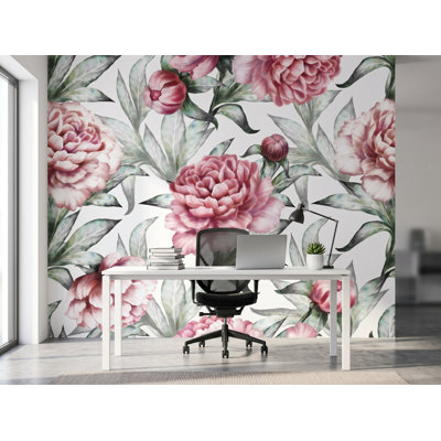 Wall Mural, 100"W x 100"H, Vinyl Peel and Stick