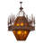 Derwent 8 - Light Dimmable Geometric Chandelier