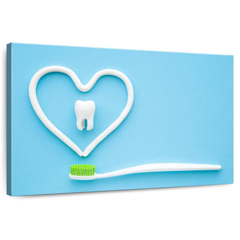 Alcaraz Love Your Teeth, 24" H x 36" W