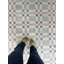 Hand Knotted Wool Checkered Area Rug-399641715