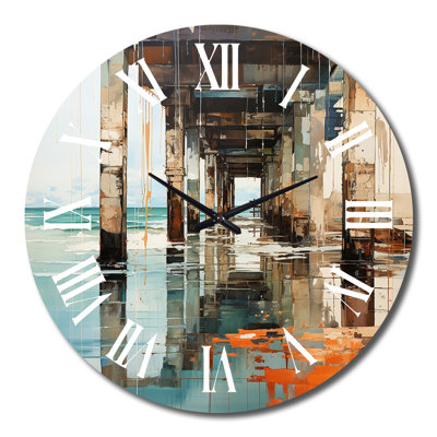 Charika - Horloge murale nautique et de plage