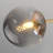 Blossom Smoke Grey Glass Globe Sputnik Pendant Chandelier-1334644419
