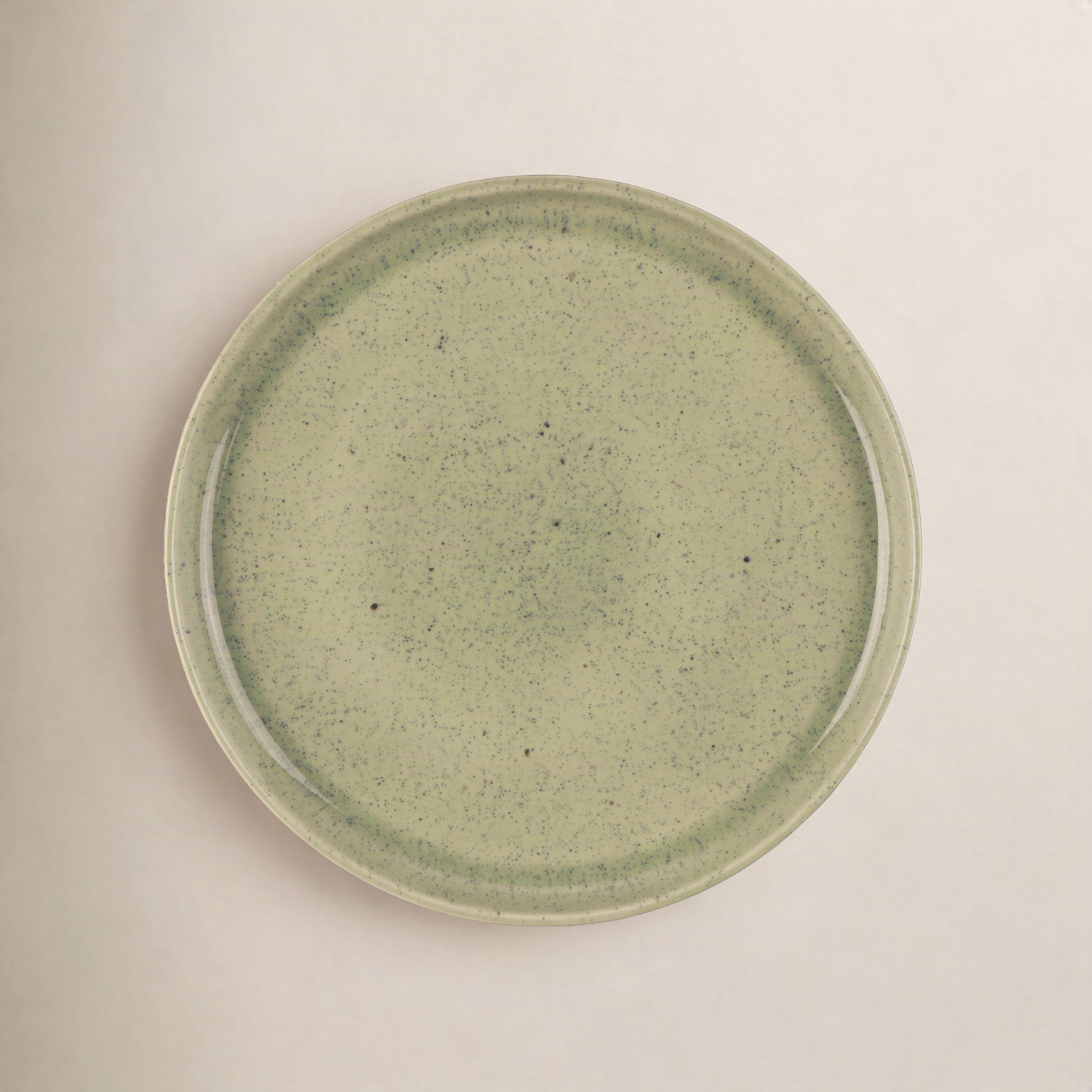 Ariel 11" Dinner Plate, Green