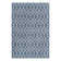 Blue Gitter Indoor/Outdoor Trellis Rug