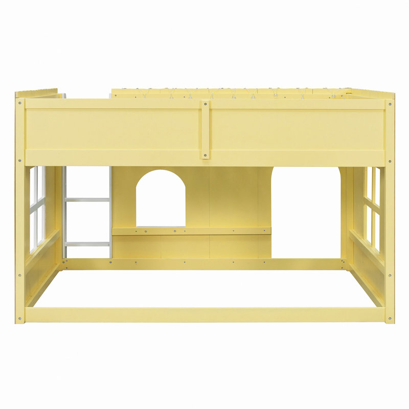 Lit mezzanine pour enfants avec lumière DEL chaude
