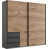 Graphite/Plank Oak