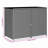 Double Door Weather Resistant Wheelie Bin Shed-1967044389