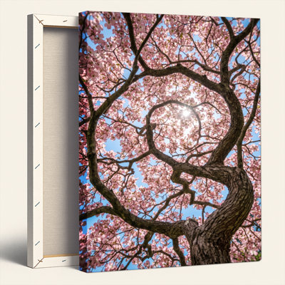 «Cherry Blossom», reproduction d'art sur toile, ensemble de 1