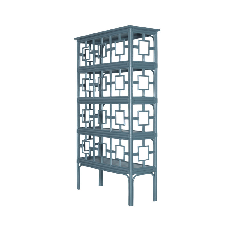 Sobe Bookcase, Regatta Blue