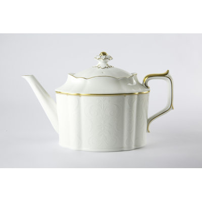 Darl Abbey 30.77 -oz. Bone China Teapot
