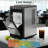 Portable Countertop Ice Maker External Water Tank 8 Cubes/6 Mins 26 Lbs/24Hrs Self-Cleaning Quiet Compact For Home Rv Camping-129215788