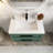 30" Wall-Mounted Floating Bathroom Vanity With Sink