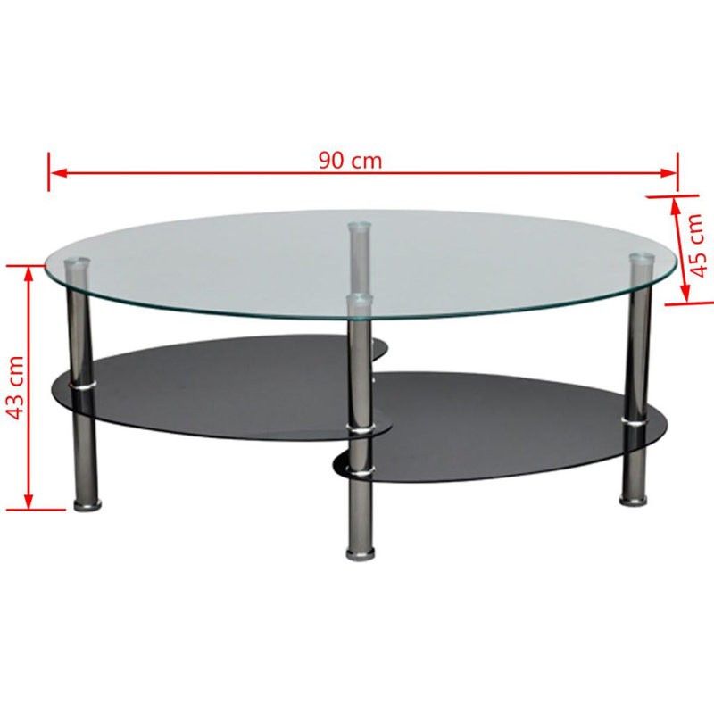 Frame Single Coffee Table with Storage, White