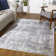 Tapis oriental gris clair / ivoire Adelene