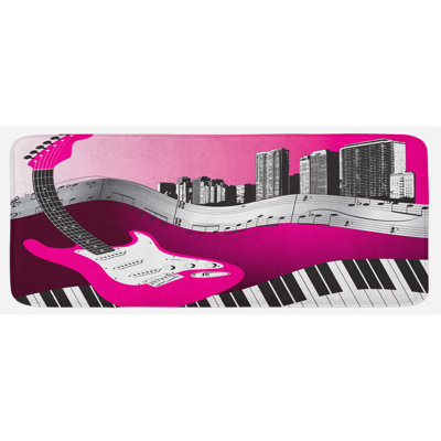 Modern & Contemporary Polyester Kitchen Mat