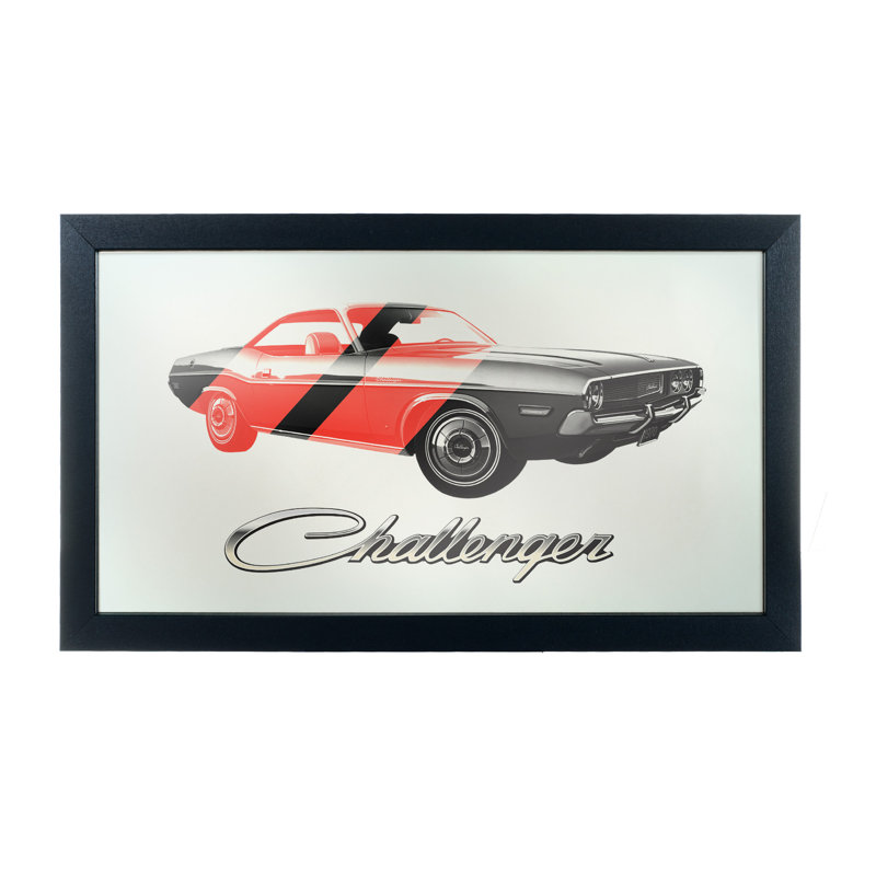 Dodge Challenger Rectangle Mirror