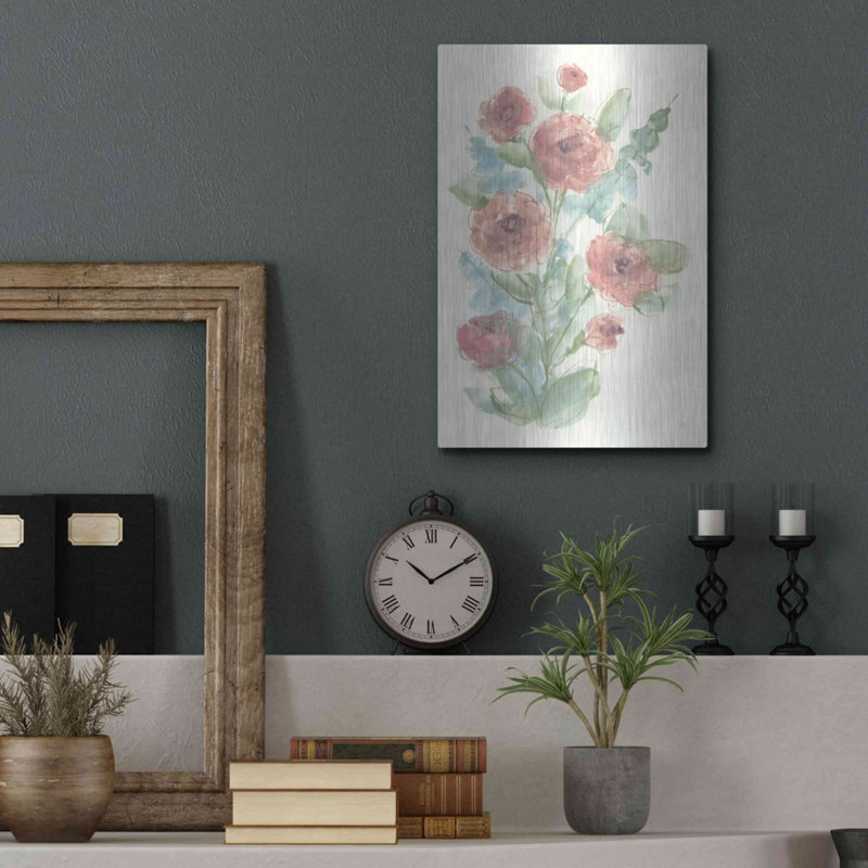 Camellia Bouquet II par Chris Paschke, H 16 po x l 12 po