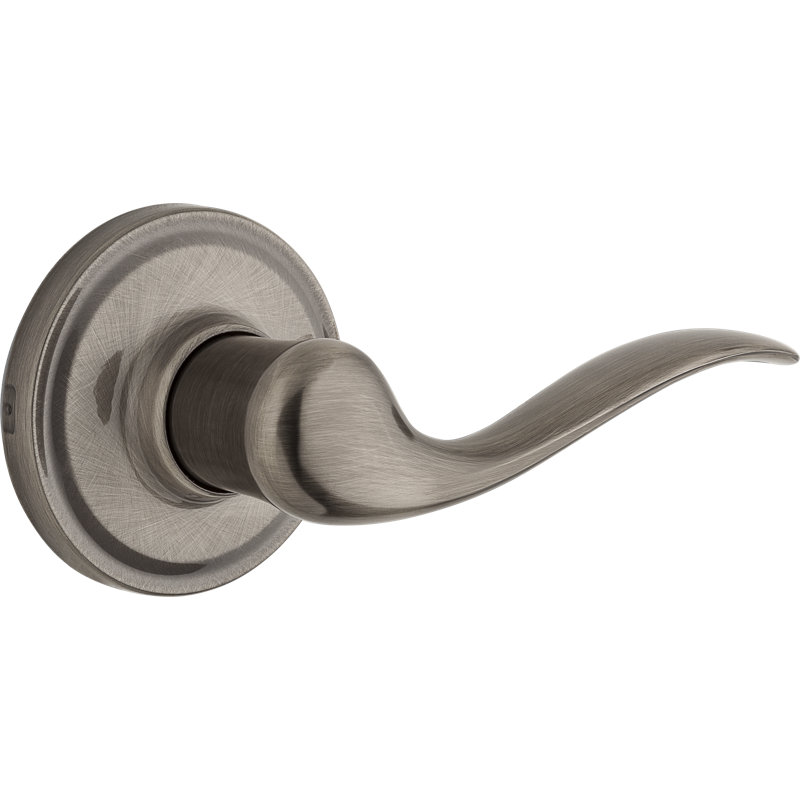 Levier de porte factice simple inactif avec rosette rond Toluca, Droitier, Bronze vénitien