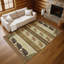 Tapis brun Premium Henrikh AMF141 lavable à la machine-1106581323