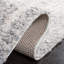 Tapis gris / ivoire à motif abstrait Mena-706090863