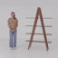Dera Wide Etagere Bookcase
