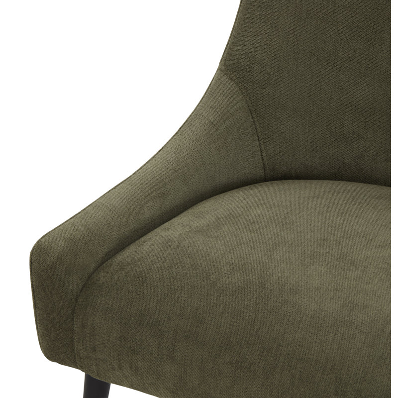 Chaise d'appoint Steeven, Vert