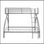 Lit superposé double à structure métallique, mobilier de chambre à coucher, assemblage facile-63463284-63463241