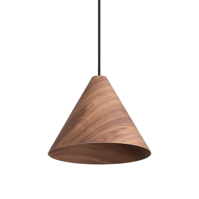 Luminaire suspendu 1 lumière Aelicia Hanrahan, Brun