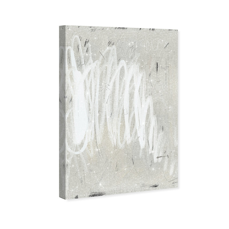 Monochromatic 1 Canvas Abstract Print by Oliver Gal, Black Frame, 10 x 15, 15"H x 10"W, Canvas Unframed