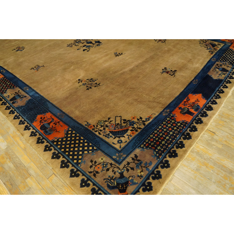 Tapis antique antique de Pékin