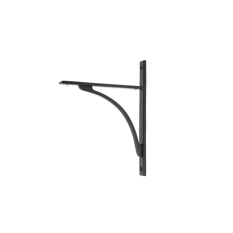 Apperley Shelf Bracket, Aged Bronze, 26cm H x 7.9cm W x 2cm D