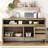 3-Door 60-Inch Drawer Sideboard, Ash Veneer , Multi-Scenario Living Room Use-1908116920
