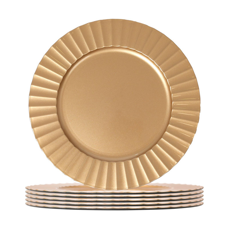 Other Solid Colour Charger, Gold