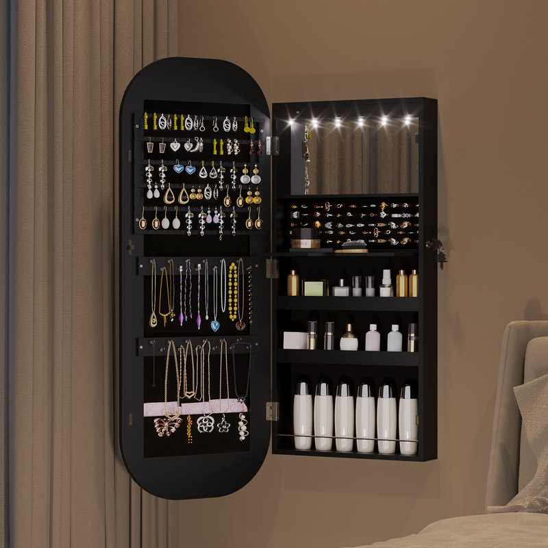 Armoire à bijoux, Noir, noir, noir, noir